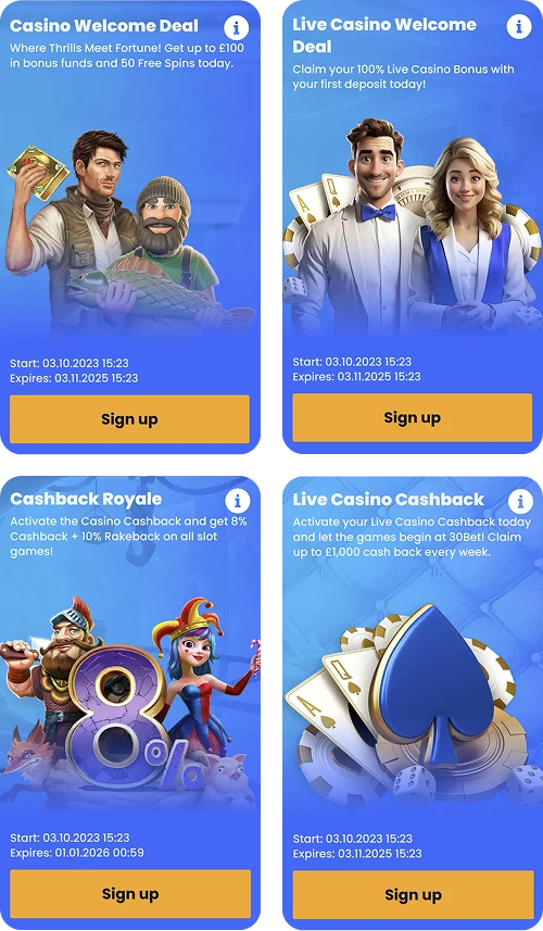 30bet casino login